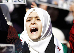 As mulheres na Síria revolucionária lutam para ter direitos